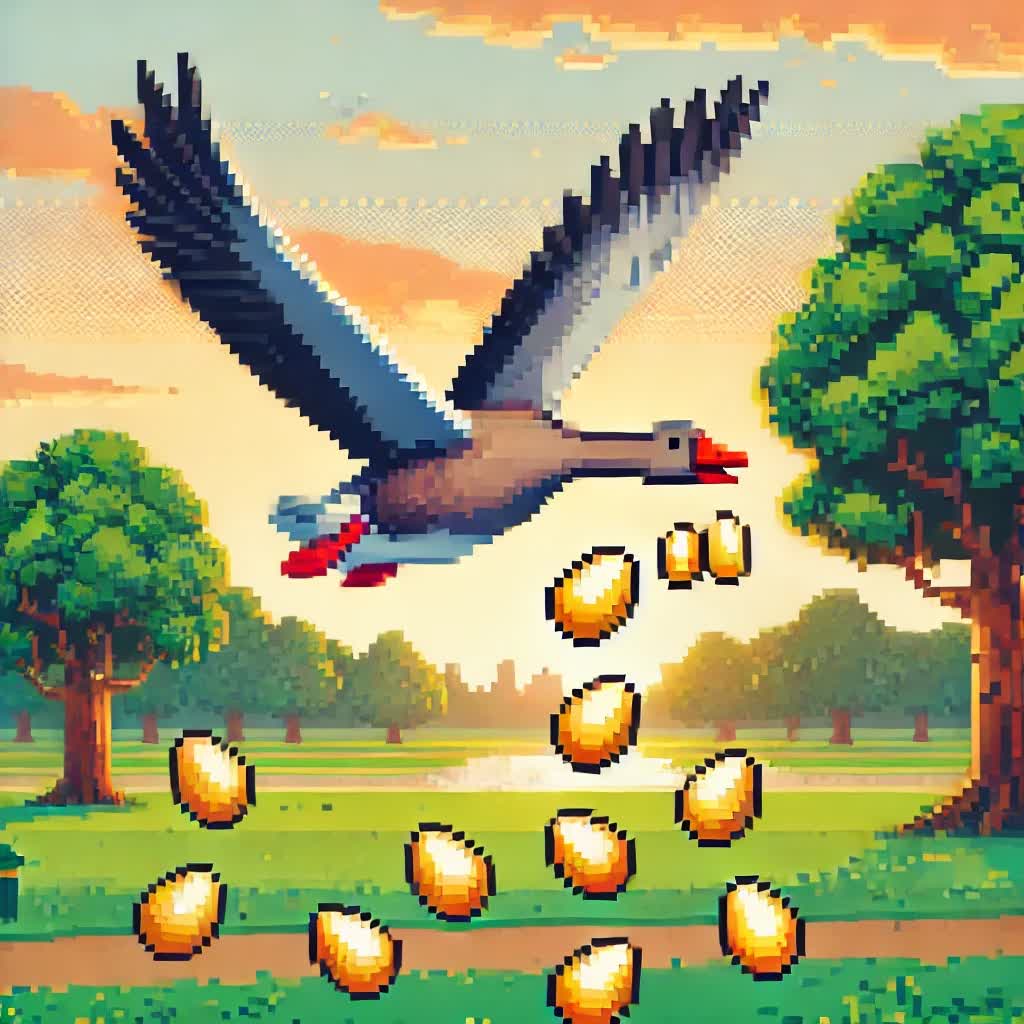 Goose Pärk — dropping gold eggs